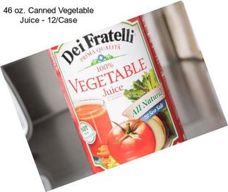 46 oz. Canned Vegetable Juice - 12/Case