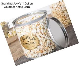Grandma Jack\'s 1 Gallon Gourmet Kettle Corn