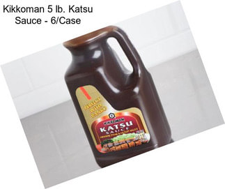 Kikkoman 5 lb. Katsu Sauce - 6/Case