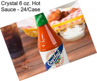 Crystal 6 oz. Hot Sauce - 24/Case