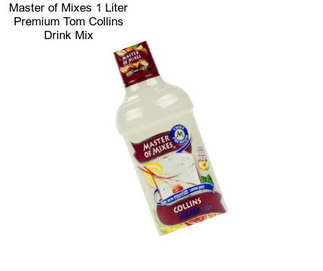 Master of Mixes 1 Liter Premium Tom Collins Drink Mix