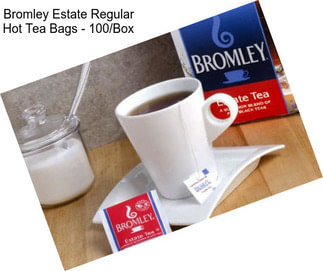 Bromley Estate Regular Hot Tea Bags - 100/Box