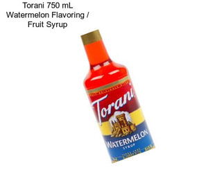 Torani 750 mL Watermelon Flavoring / Fruit Syrup