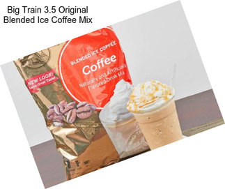 Big Train 3.5 Original Blended Ice Coffee Mix