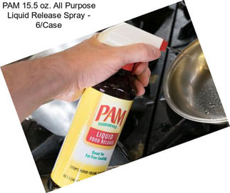 PAM 15.5 oz. All Purpose Liquid Release Spray - 6/Case
