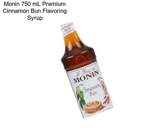 Monin 750 mL Premium Cinnamon Bun Flavoring Syrup