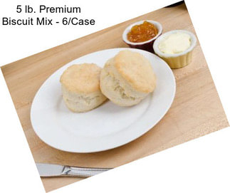 5 lb. Premium Biscuit Mix - 6/Case
