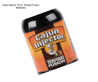 Cajun Injector 16 oz. Teriyaki Fusion Marinade