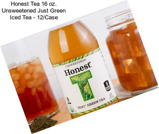 Honest Tea 16 oz. Unsweetened \