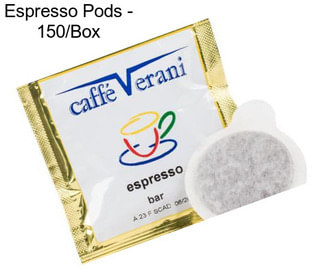 Espresso Pods - 150/Box