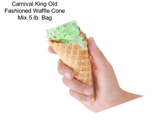 Carnival King Old Fashioned Waffle Cone Mix 5 lb. Bag