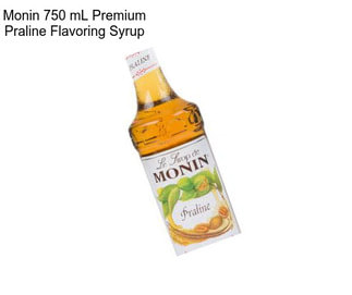 Monin 750 mL Premium Praline Flavoring Syrup