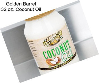 Golden Barrel 32 oz. Coconut Oil