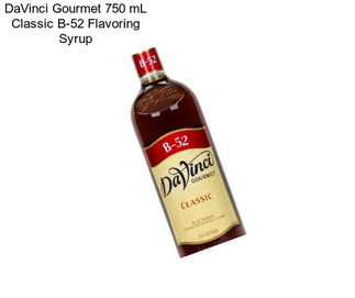 DaVinci Gourmet 750 mL Classic B-52 Flavoring Syrup