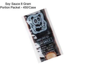 Soy Sauce 8 Gram Portion Packet - 450/Case