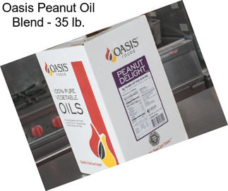 Oasis Peanut Oil Blend - 35 lb.