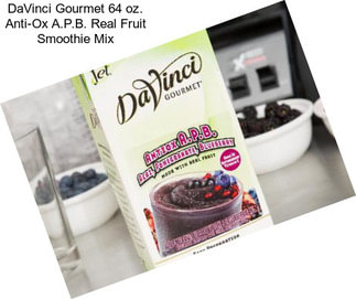 DaVinci Gourmet 64 oz. Anti-Ox A.P.B. Real Fruit Smoothie Mix