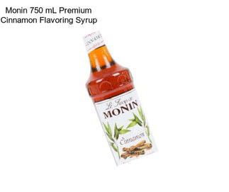 Monin 750 mL Premium Cinnamon Flavoring Syrup