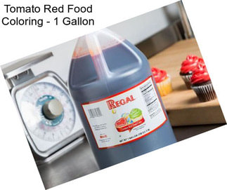 Tomato Red Food Coloring - 1 Gallon