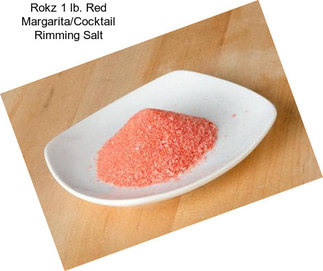 Rokz 1 lb. Red Margarita/Cocktail Rimming Salt