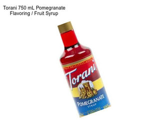 Torani 750 mL Pomegranate Flavoring / Fruit Syrup