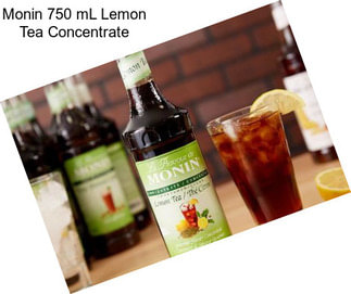 Monin 750 mL Lemon Tea Concentrate