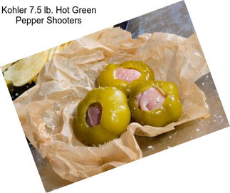 Kohler 7.5 lb. Hot Green Pepper Shooters