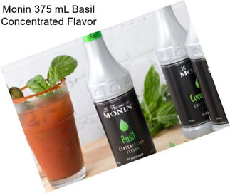 Monin 375 mL Basil Concentrated Flavor