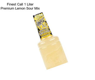 Finest Call 1 Liter Premium Lemon Sour Mix