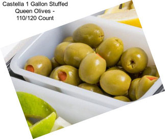 Castella 1 Gallon Stuffed Queen Olives - 110/120 Count