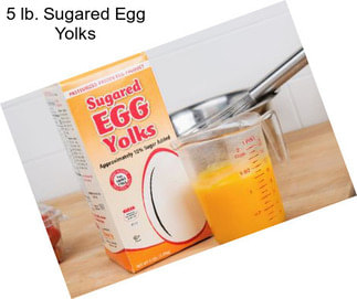 5 lb. Sugared Egg Yolks