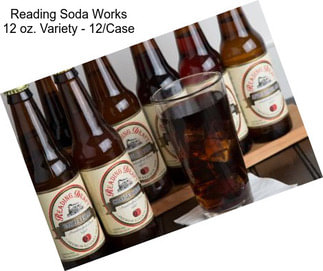 Reading Soda Works 12 oz. Variety - 12/Case