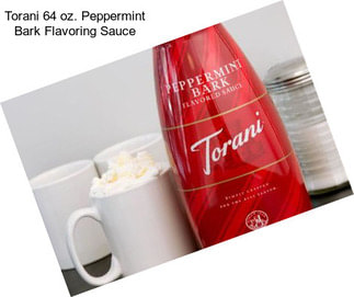 Torani 64 oz. Peppermint Bark Flavoring Sauce