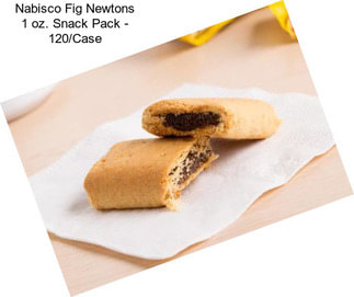 Nabisco Fig Newtons 1 oz. Snack Pack - 120/Case