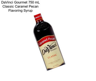 DaVinci Gourmet 750 mL Classic Caramel Pecan Flavoring Syrup