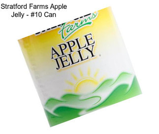 Stratford Farms Apple Jelly - #10 Can