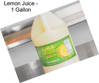 Lemon Juice - 1 Gallon