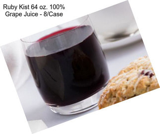 Ruby Kist 64 oz. 100% Grape Juice - 8/Case