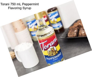 Torani 750 mL Peppermint Flavoring Syrup