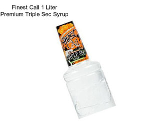 Finest Call 1 Liter Premium Triple Sec Syrup