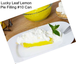 Lucky Leaf Lemon Pie Filling #10 Can