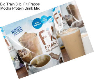 Big Train 3 lb. Fit Frappe Mocha Protein Drink Mix