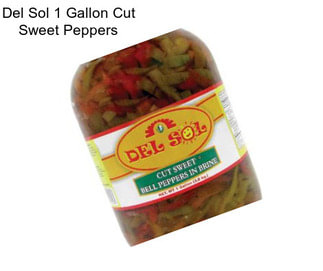 Del Sol 1 Gallon Cut Sweet Peppers