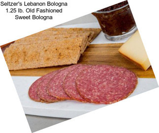 Seltzer\'s Lebanon Bologna 1.25 lb. Old Fashioned Sweet Bologna