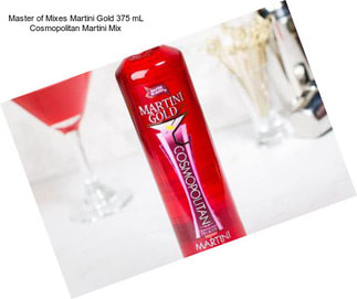 Master of Mixes Martini Gold 375 mL Cosmopolitan Martini Mix