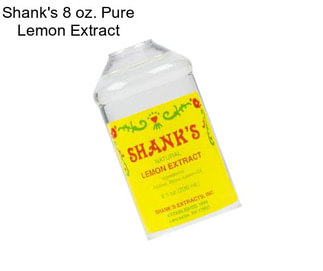 Shank\'s 8 oz. Pure Lemon Extract