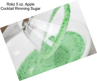 Rokz 5 oz. Apple Cocktail Rimming Sugar