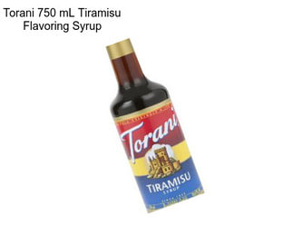 Torani 750 mL Tiramisu Flavoring Syrup