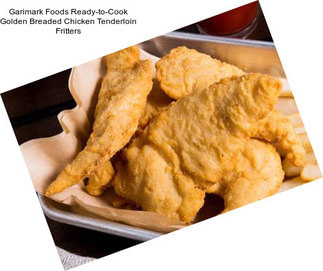 Garimark Foods Ready-to-Cook Golden Breaded Chicken Tenderloin Fritters