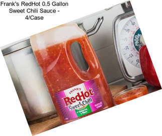 Frank\'s RedHot 0.5 Gallon Sweet Chili Sauce - 4/Case